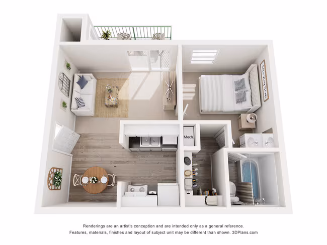 Unit 722 502 floor plan